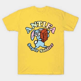 Bricktop Bunny - ANTIFA SUPER SOLDIER T-Shirt